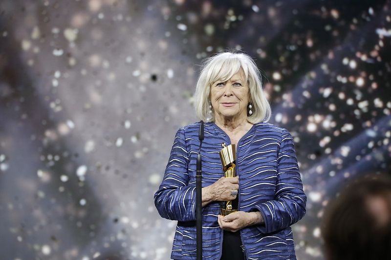 Durch Berlin mit: Margarethe von Trotta - Margarethe von Trotta bei der Verleihung des Deutschen Filmpreises.
