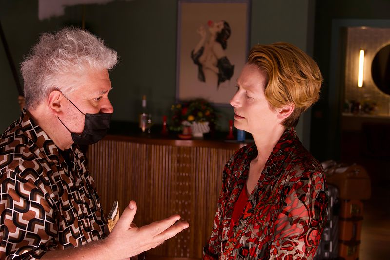 Pedro Almodóvar bei ARTHAUS+ und ein Blick hinter die Kulissen - Behind the Scenes bei The Human Voice