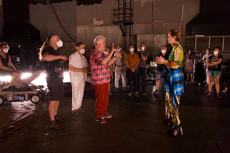 Pedro Almodóvar bei ARTHAUS+ und ein Blick hinter die Kulissen - Behind the Scenes bei The Human Voice