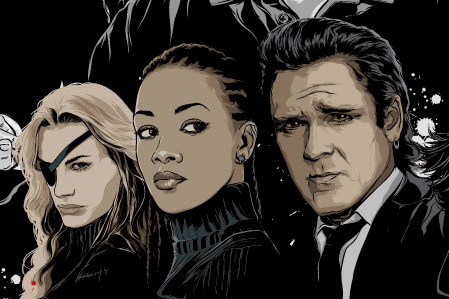 Jackie Brown & Co: Im Figurenkabinett des Quentin Tarantino - Elle Driver, Vernita Green und Budd aus "Kill Bill". Daryl Hannah, Vivica A. Fox und  Michael Madsen sorgen mit Lucy Liu aka O-Ren Ishii als Attentatskommando Tödliche Vier für einige Hingucker.