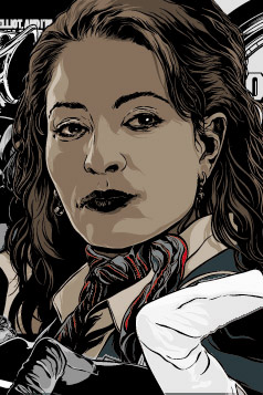 Jackie Brown & Co: Im Figurenkabinett des Quentin Tarantino - Jackie Brown aus "Jackie Brown". Pam Grier führt in ihrer Rolle als ausgebuffte Stewardess Polizei und Gangster an der Nase herum – und den Geist des Blaxploitation-Kinos in die 1990er-Jahre.