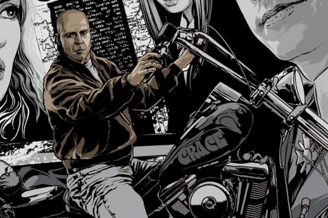 Jackie Brown & Co: Im Figurenkabinett des Quentin Tarantino - Butch Coolidge aus "Pulp Fiction". Bruce Willis ist ein wahrer Champion. Nicht nur als Boxer. Keiner verkörpert so gut Filmcharaktere, die ihren Hals in auswegloser Situation aus der Schlinge ziehen.