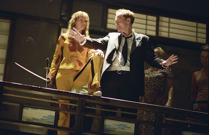 Hoch soll sie leben: Uma Thurman zum Fünfzigsten - "Du stehst im Mittelpunkt, der Rest ist nur Kulisse!" Tarantino weiß um Uma Thurmans Charisma.