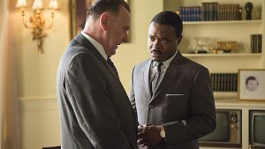 Martin Luther King (David Oyelowo) und Präsident Lyndon B. Johnson (Tom Wilkinson) &copy; Studiocanal