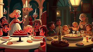 Und wo wir gerade bei Fellini sind: Sollte es irgendwann das Pixar-Remake von La Dolce Vita geben, sähe das angeblich so aus. © Created by Midjourney