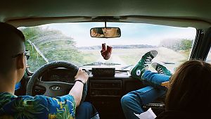 Der beste Sommer von allen! Tschick (Anand Batbileg) und Maik (Tristan G�bel) © Studiocanal GmbH