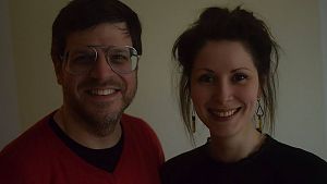 Sie strahlen im Dunkeln, wie es sich fürs Kino gehört: Felix Seifert und Jennifer Schlieper