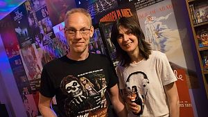 Karin Hüttenhofer mit Jörg Buttgereit © Privat