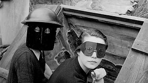 "Fire Masks" (1941) © Lee Miller Archives, England 2024. All rights reserved. leemiller.co.uk