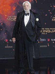 Donald Sutherland auf der Premiere von DIE TRIBUTE VON PANEM - MOCKINGJAY TEIL 2 in Berlin © Studiocanal GmbH / Franziska Krug