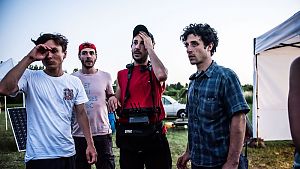 Am Set von The Collapse © William Dupuy / CANAL+