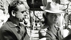 Henri-Georges Clouzot und Romy Schneider am Set von LEnfer © Kinowelt GmbH