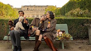 Kammerdiener Ferruccio (Pierfrancesco Favino), Maria Callas (Angelina Jolie) und ihre Köchin und Vertraute Bruna (Alba Rohrwacher) &copy; STUDIOCANAL