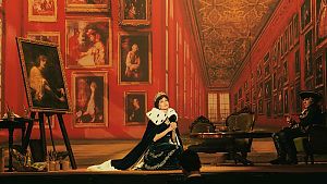 Die legendäre Operndiva Maria Callas (Angelina Jolie) singt "Ave Maria" aus Verdi’s Otello &copy; STUDIOCANAL