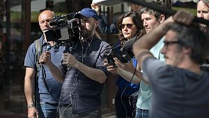 Regisseurin Cathy Verney und ihr Team © Studiocanal GmbH