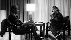 Romy Schneider (Marie Bäumer) und Michael Jürgs (Robert Gwisdek) © Studiocanal