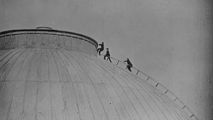 Die Verfolgungsjagt am British Museum. © Arthaus / Studiocanal