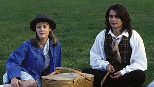 Ein Ausflug ins Grüne – aber ohne Tomaten. Szene aus "Benny & Joon".